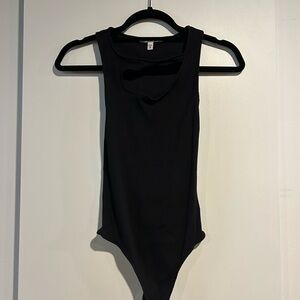 Women’s Black Sleeveless Bodysuit